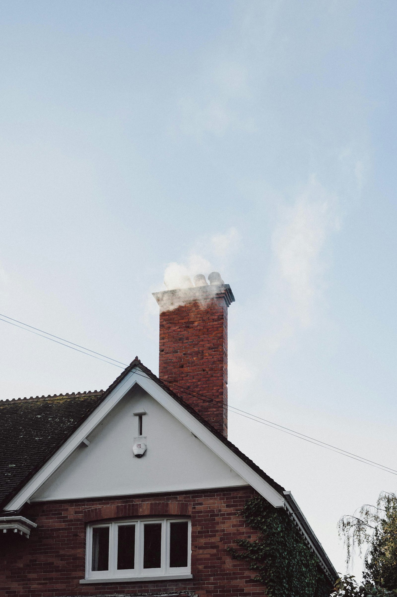 Rich's Chimney Sweep at work in Sheridan